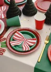 Picture of Paper napkins - Striped Bow (12pcs)