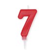 Picture of Candle number 7 red