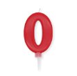 Picture of Candle number 0 red