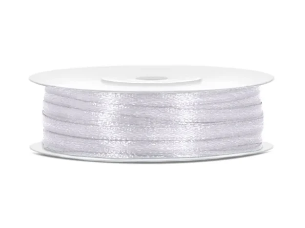 Picture of Satin Ribbon - White (0,3cm x 50m)