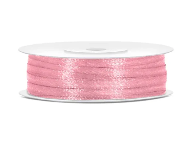 Picture of Satin Ribbon - Pink (0,3cm x 50m)