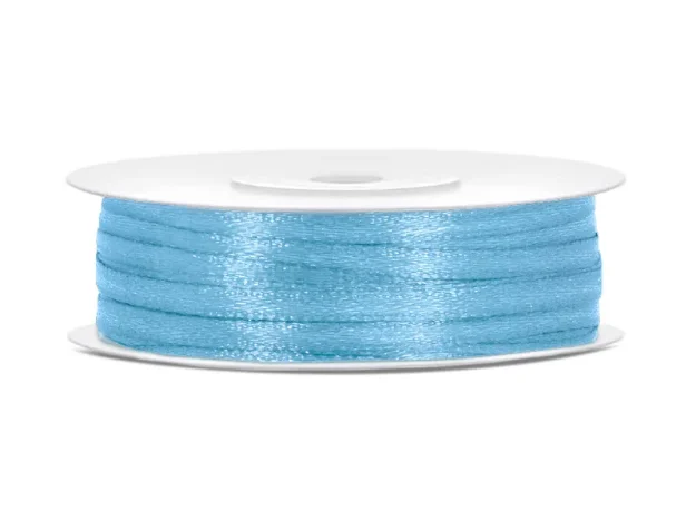 Picture of Satin Ribbon - Light blue (0,3cm x 50m)