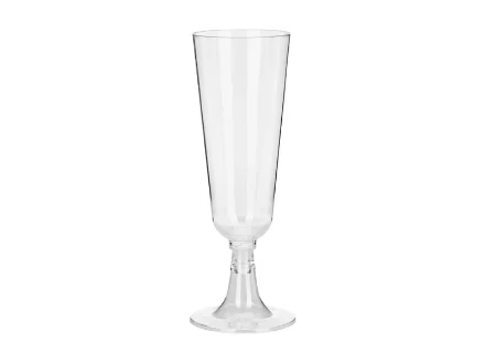 Show details for Plastic champagne glasses  (8pcs) Picture of Plastic champagne glasses  (8pcs)