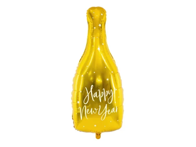 Picture of Foil balloon Bottle shaped - Happy New Year