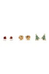 Picture of Great Pretenders Christmas Earring Set (3 Pairs)