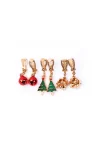 Picture of Great Pretenders Christmas Clip on Earring Set (3 Pairs)