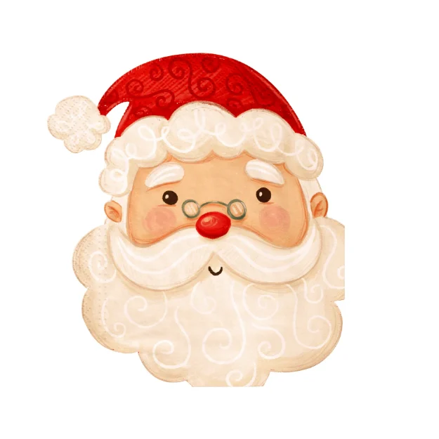 Χαρτοπετσέτες -Άγιος Βασίλης (10τμχ)