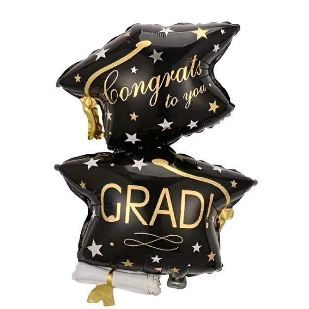 Μπαλόνι foil - Καπέλο congrats to you