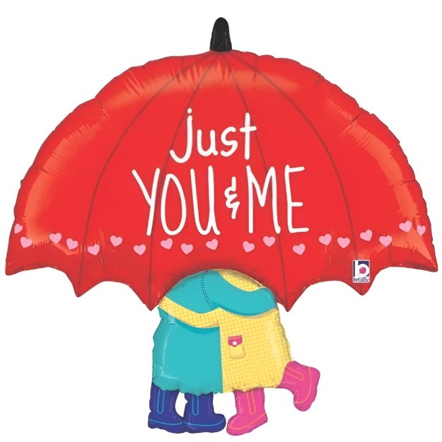 Μπαλόνι Foil -  Ομπρέλα Just you and me