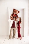 Picture of Standing Foil Balloon Teddy Bear
