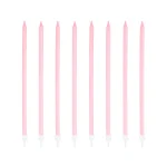Picture of Cake Candles Long - pink (8pcs)