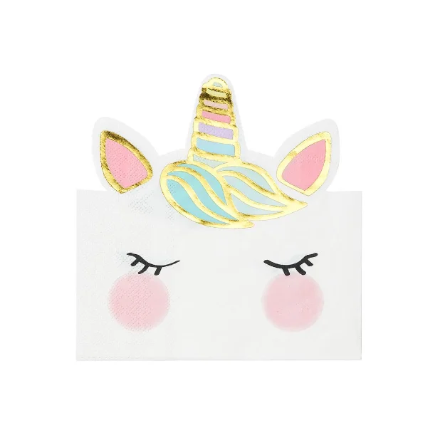 Picture of Paper napkins - Pastel unicorn (20pcs)