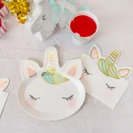 Picture of Paper napkins - Pastel unicorn (20pcs)