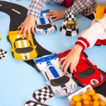 Picture of Paper plates - Race car (6pcs)