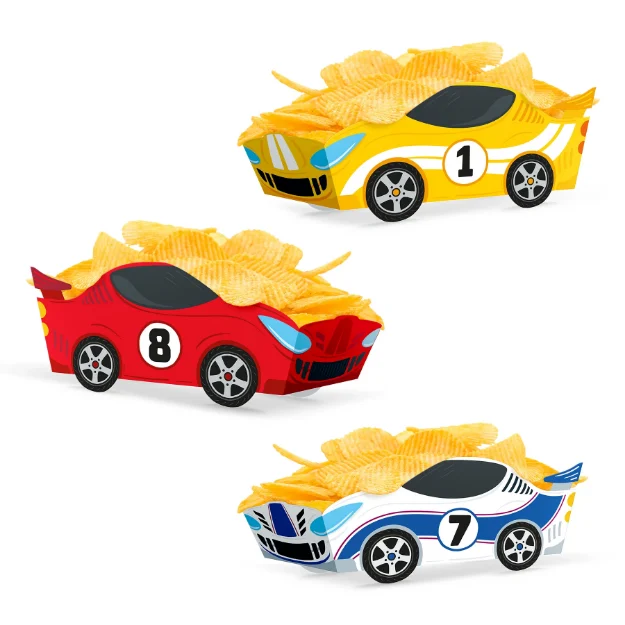 Picture of Boxes - Racing Car (3pcs)