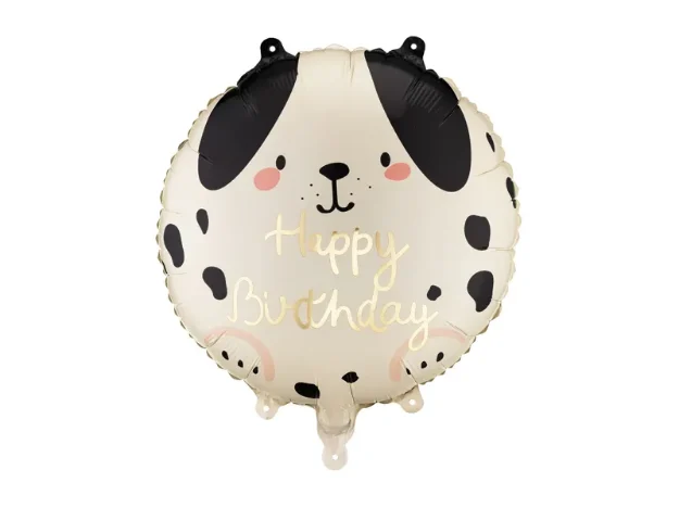 Μπαλόνι foil Σκυλάκι Happy Birthday