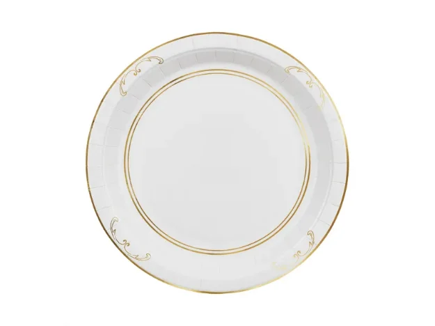 Picture of Dinner paper plates - White (6pcs)