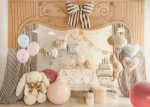 Picture of Foil balloon Heart ''One'', 45 cm, light pink