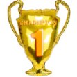 Picture of Foil Balloon Trophy gold