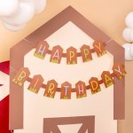 Γιρλάντα - Happy birthday φάρμα