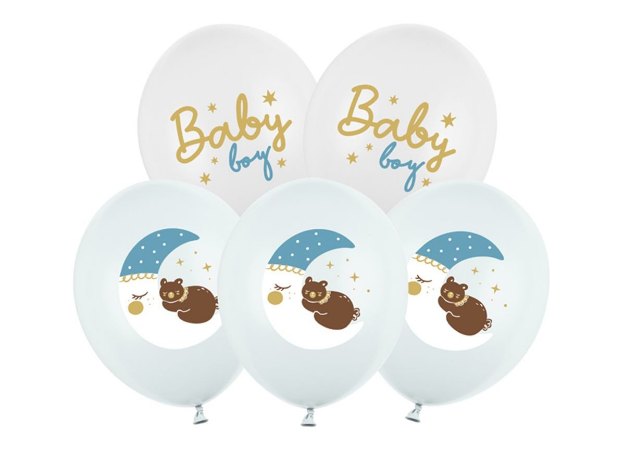 Σετ μπαλόνια - Baby boy (6τμχ)