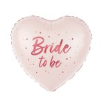 Μπαλόνι foil καρδιά ροζ - Bride to be