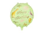 Μπαλόνι Foil Happy Birthday - Σαφάρι